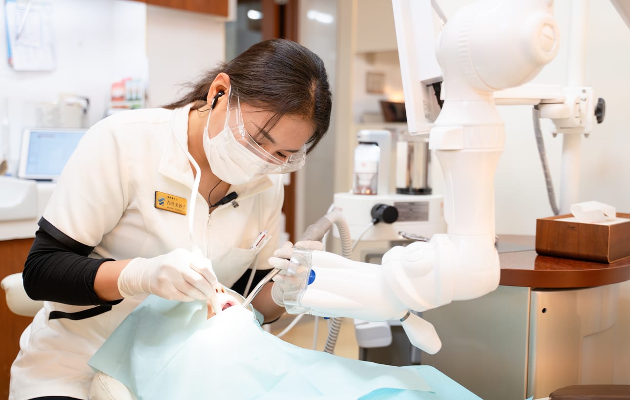 GBT（Guided Biofilm Therapy）による予防治療の診療室